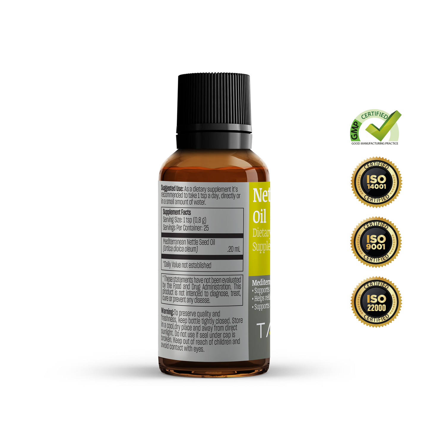 Talya Nettle Seed Oil 0.67 Fl Oz