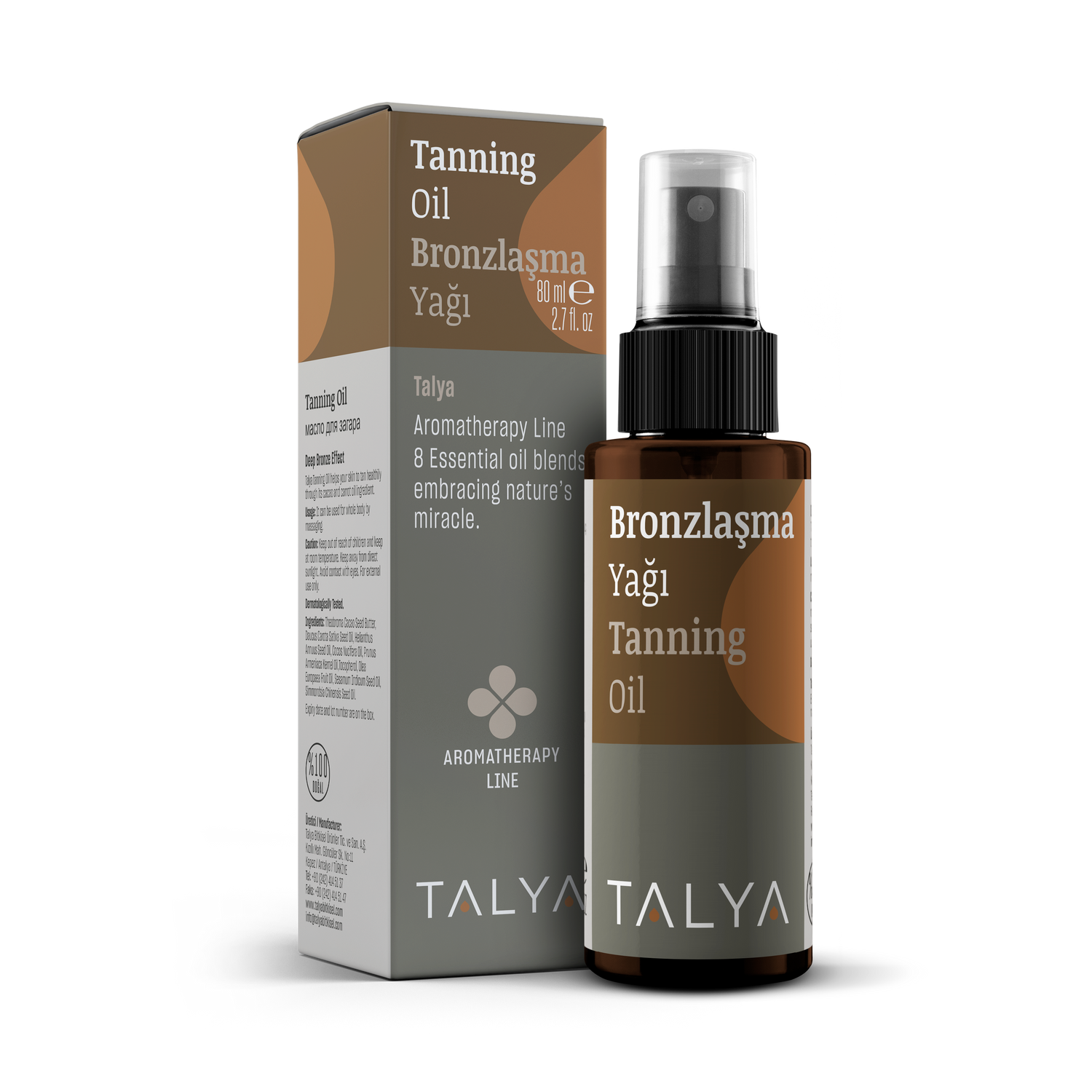 Talya Tanning Oil 2.7 Fl Oz