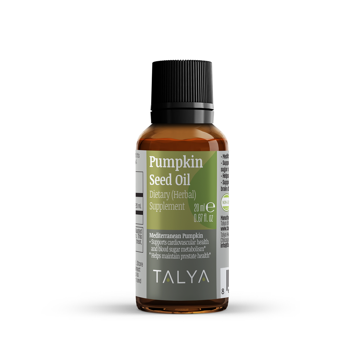 Talya Pumpkin Seed Oil 0.67 Fl Oz