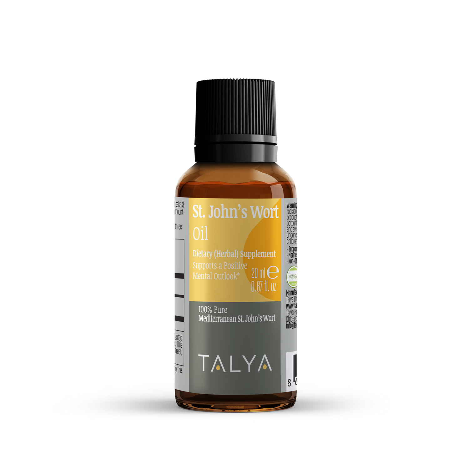 Talya St. John’s Wort Oil 0.67 Fl Oz