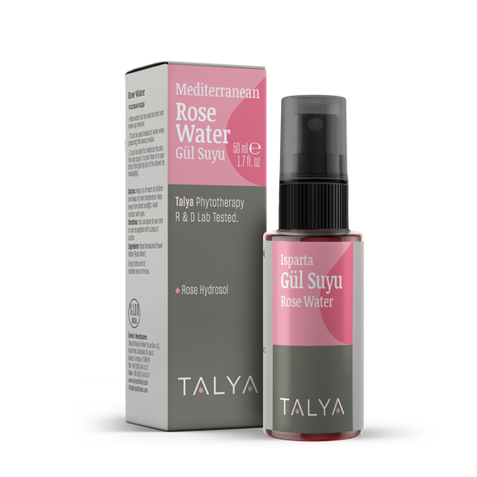 Talya Mediterranean Rose Water 1.7 Fl Oz