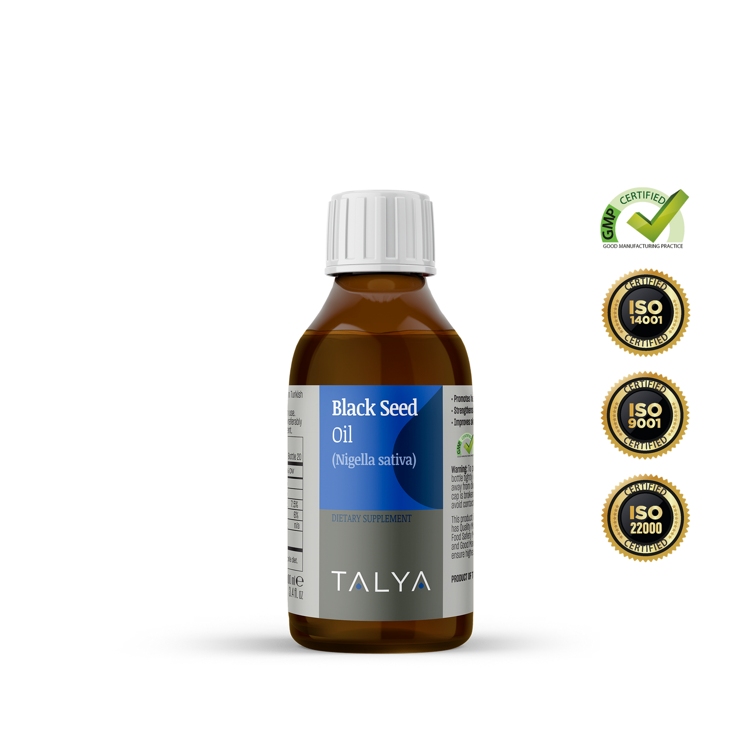 Talya Black Seed Oil Nigella Sativa 3.4 fl oz