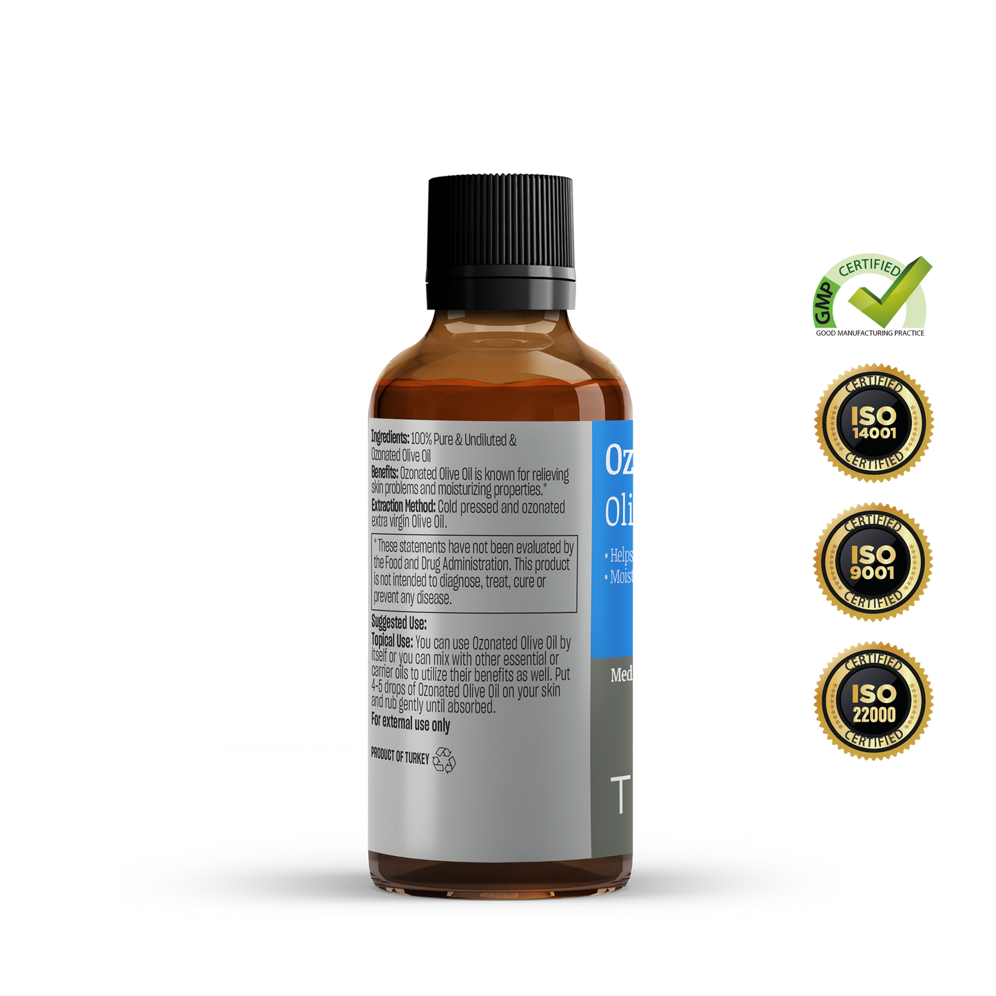 Talya Ozonated Olive Oil 1.7 Fl Oz